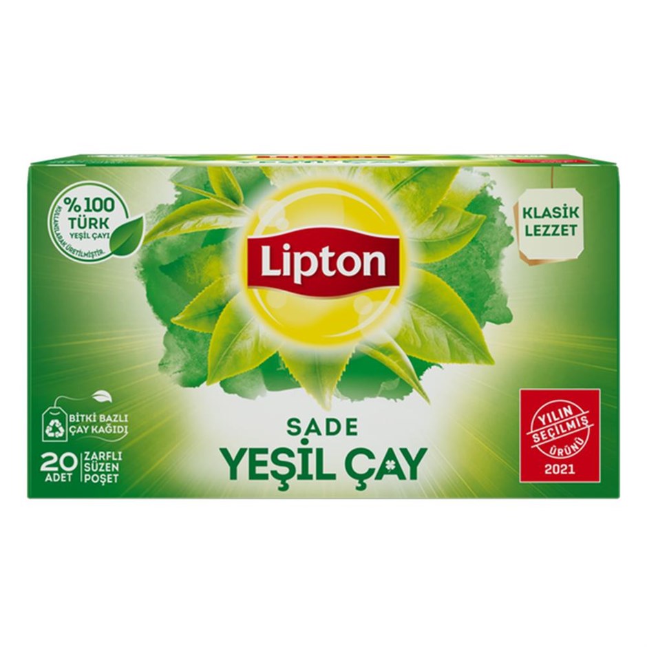 Lipton Sade Yeşil Çay 22 Gr