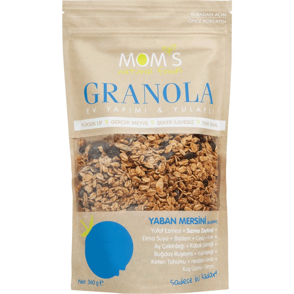 Mom`s Granola Yaban Mersini 360 gr