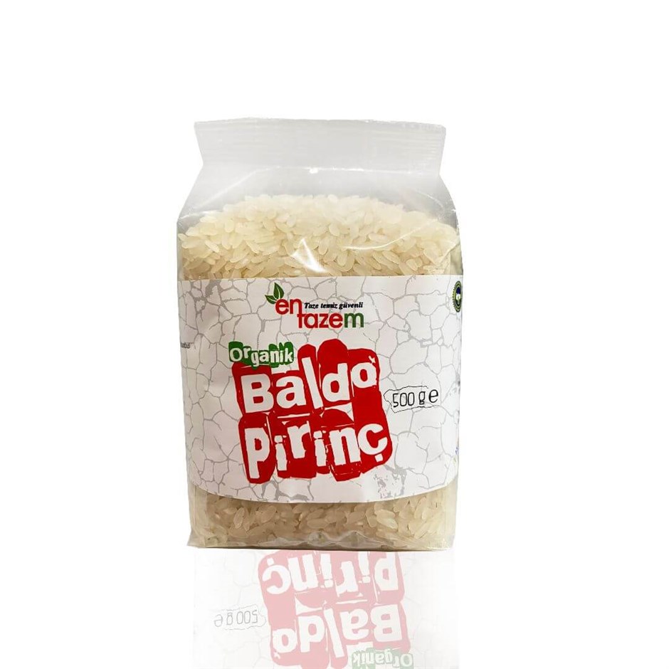 Organik Baldo Pirinç 500 gr 